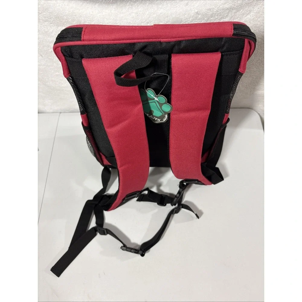 PetAmi Premium X Small Pet Backpack Carrier Removable Sherpa Pad Safety Strap